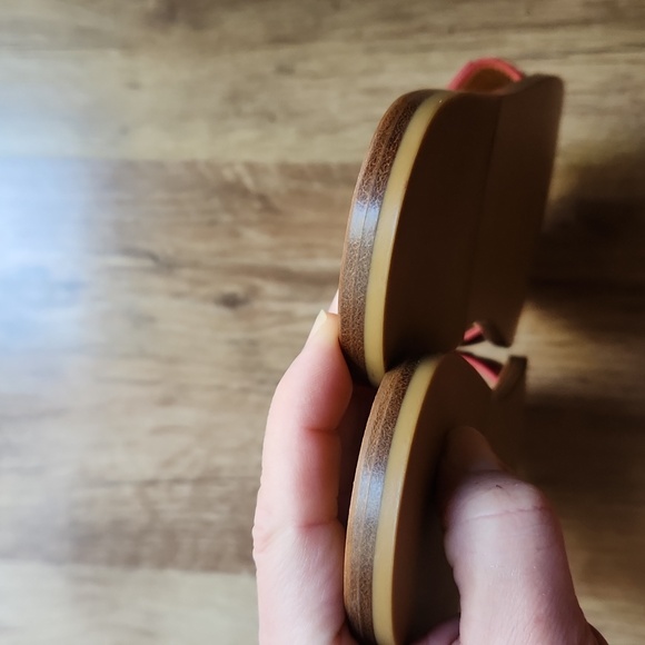 NEW Gucci Varadero Horsebit Fringed red leather sandals/slides size 39 - Picture 8 of 9